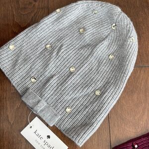 Women's Kate Spade New York Crystal Beanie - Grey